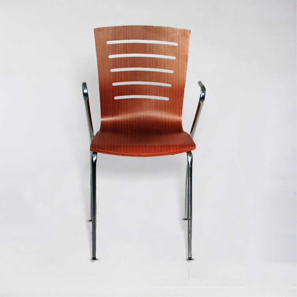 Brown Versatile Cafe Chair - Image 2